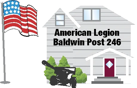 American Legion Baldwin Post 246 artwork