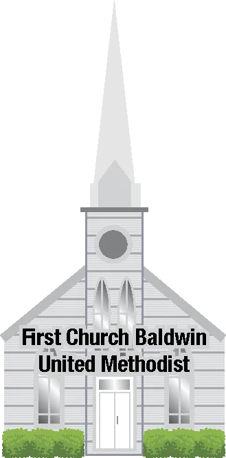 First Church Baldwin,  United Methodist artwork